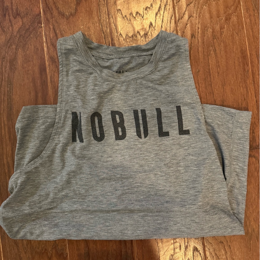 NOBULL Heather Gray Tank Top